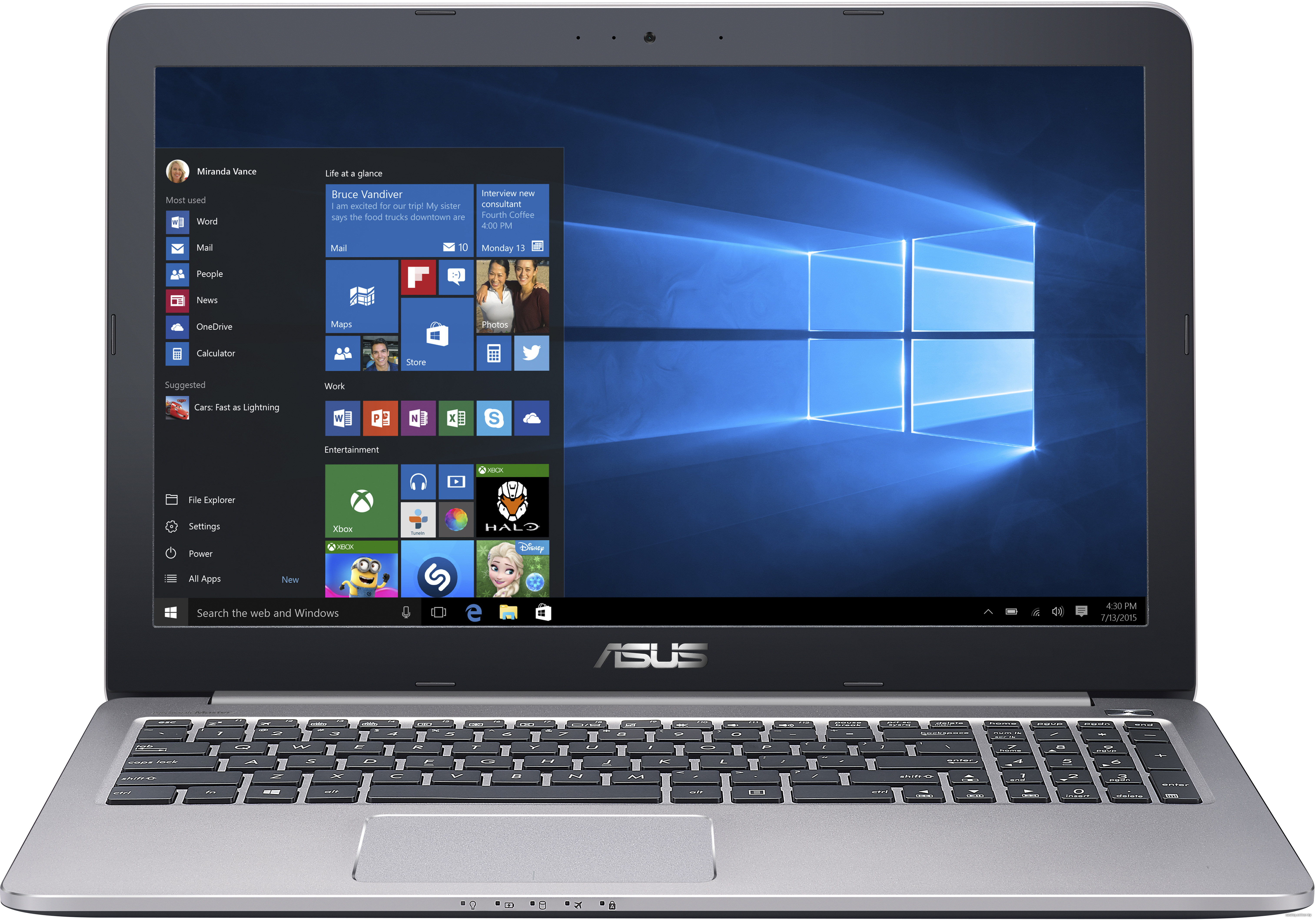Замена видеокарты ASUS K501UQ-DM049T